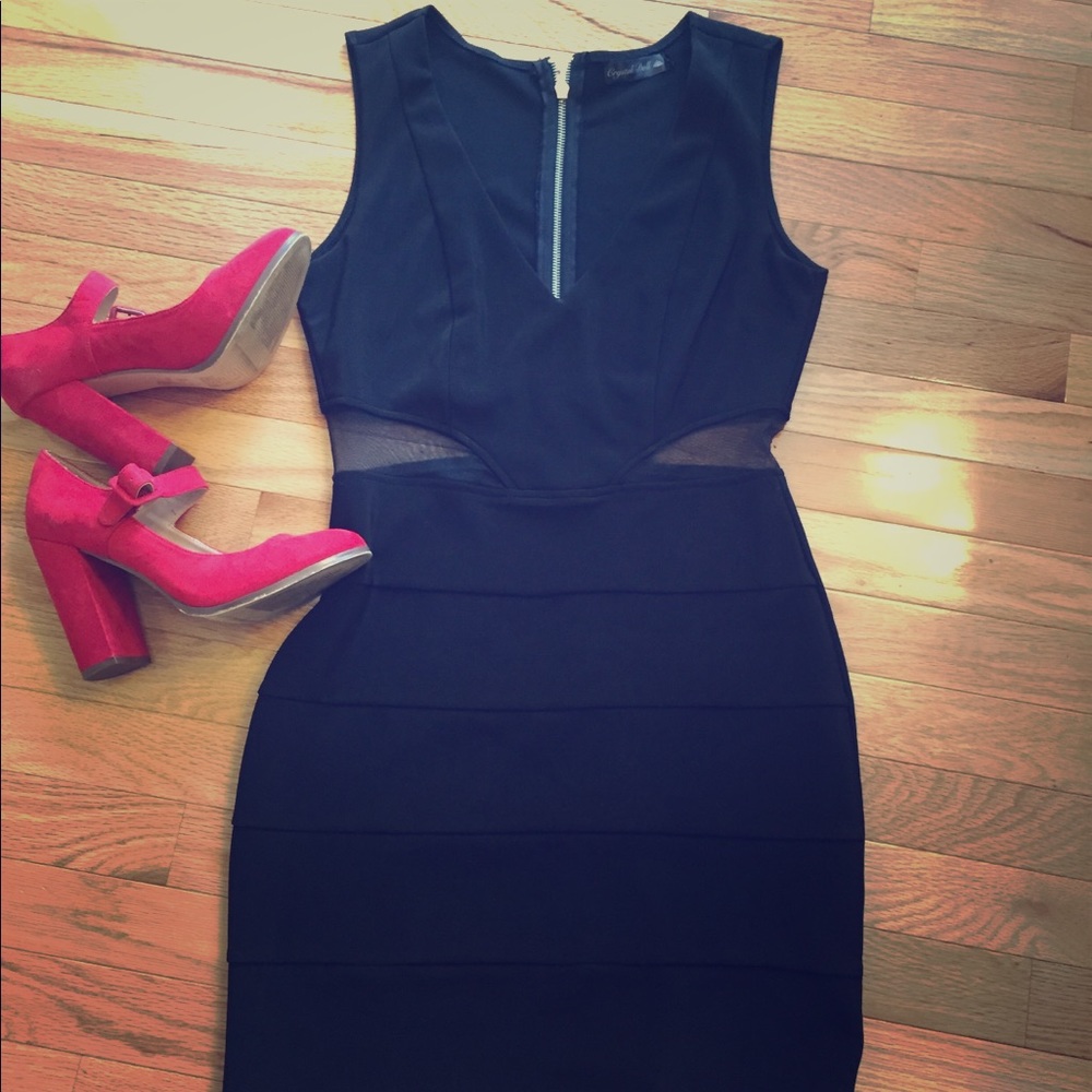 Sexy Cutout Mini Dress